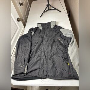 Vintage 90s POLO RALPH LAUREN Long Down Parka Jacket Puffer Black Mens Sz L C39